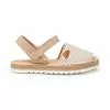 Abarcas Menorquinas Niña Piel Ante Y Saco Plantilla Acolchada Velcro 225 Beige, De Angelitos -Zapatos Tienda de ventas abarcas menorquinas nina piel ante y saco plantilla acolchada velcro 225 beige de angelitos