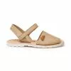 Abarcas Menorquinas Niña Piel Napa Plantilla Acolchada Velcro 220 Camel, De Angelitos -Zapatos Tienda de ventas abarcas menorquinas nina piel napa plantilla acolchada velcro 220 camel de angelitos