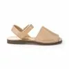 Abarcas Menorquinas Niña Piel Napa Velcro 202 Camel, De Angelitos -Zapatos Tienda de ventas abarcas menorquinas nina piel napa velcro 202 camel de angelitos