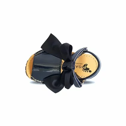 Avarcas Menorquinas Niño/A Charol Sintético Lazo Raso 268 Marino, De Pisable 6 Avarcas Menorquinas Niño/A Charol Sintético Lazo Raso 268 Marino, De Pisable - Imagen 4