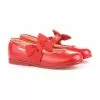Bailarinas Colegiales Infantil Niña Piel Velcro Lacito 519 Rojo, De Angelitos -Zapatos Tienda de ventas bailarinas colegiales infantil nina piel velcro lacito 519 rojo de angelitos