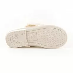 Bailarinas Colegiales Infantil Niña Piel Velcro Lacito 519 Beige, De Angelitos -Zapatos Tienda de ventas bailarinas colegiales nina piel adorno lacito 1509 beige de angelitos 3