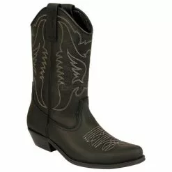 Botas Moteras De Hombre, De Johnny Bulls 4730 NEGRO