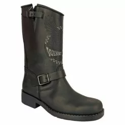 Botas Moteras De Hombre, De Johnny Bulls 17828 NEGRO