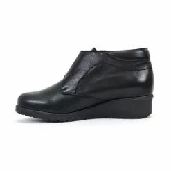 Botines Cómodos Mujer Piel Cuña Velcro Plantilla Extraíble 70244 Negro, De Tupié -Zapatos Tienda de ventas botines comodos mujer piel cuna velcro plantilla extraible 70244 negro de tupie 4