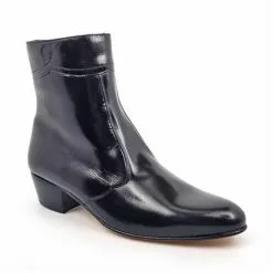 Botines Flamencos Bailaor Hombre Piel Tacón Cubano Sin Clavos Piso Suela 50MY Negro, De Calzados Moya 10 Botines Flamencos Bailaor Hombre Piel Tacón Cubano Sin Clavos Piso Suela 50MY Negro, De Calzados Moya -Zapatos Tienda de ventas botines flamencos bailaor hombre piel tacon cubano sin clavos piso suela 50my negro de calzados moya 2