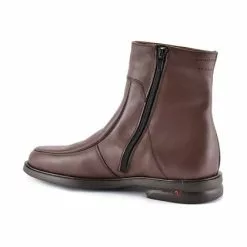 Botines Hombre Piel Piso Goma Forro Borreguillo 6825 Caoba, De Latino -Zapatos Tienda de ventas botines hombre piel piso goma forro borreguillo 6825 caoba de latino 2