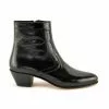 Botines Hombre Piel Tacón Cubano Piso Suela 508 Negro, De Latino -Zapatos Tienda de ventas botines hombre piel tacon cubano piso suela 508 negro de latino
