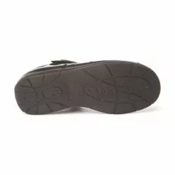 Merceditas Colegiales Niña Piel Prespuntes Velcro 461 Negro, De Angelitos -Zapatos Tienda de ventas merceditas colegiales nina piel prespuntes velcro 461 negro de angelitos 3