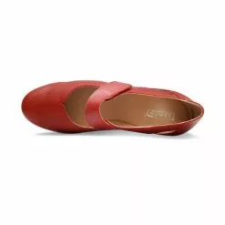 Merceditas Mujer Piel Cuña Plantilla Extraíble 71TP Rojo, De Tupié -Zapatos Tienda de ventas merceditas mujer piel cuna plantilla extraible 71tp rojo de tupie 2