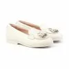 Mocasines Colegiales Infantil Niña Piel Napa Borlas 391 Beige, De Angelitos -Zapatos Tienda de ventas mocasines colegiales infantil nina piel napa borlas 391 beige de angelitos
