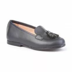 Mocasines Colegiales Infantil Niña Piel Napa Borlas 391 Marino, De Angelitos -Zapatos Tienda de ventas mocasines colegiales infantil nina piel napa borlas 391 marino de angelitos 2