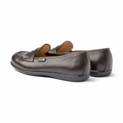 Mocasines Colegiales Niña Piel Napa Antifaz 467 Chocolate, De Angelitos -Zapatos Tienda de ventas mocasines colegiales nina piel napa antifaz 467 chocolate de angelitos 2