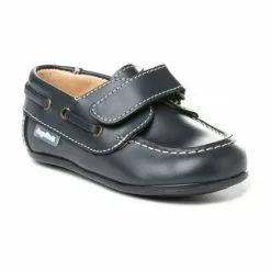 Náuticos Colegiales Infantil Niño Piel Velcro Punta Redonda 355 Marino, De Angelitos -Zapatos Tienda de ventas nauticos colegiales infantil nino piel velcro punta redonda 355 marino de angelitos 2