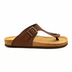 Sandalias Bio Hombre Piel 18014 Marrón, De Morxiva Casual Shoes