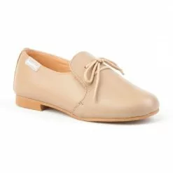 Zapatos Colegiales Infantil Niño Piel Cordones 1393 Camel, De Angelitos -Zapatos Tienda de ventas zapatos colegiales infantil nino piel cordones 1393 camel de angelitos 2
