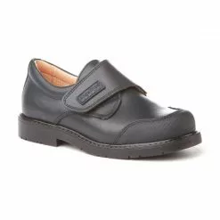 Zapatos Colegiales Niño Piel Puntera Reforzada Velcro 452 Marino, De Angelitos -Zapatos Tienda de ventas zapatos colegiales nino piel puntera reforzada velcro 452 marino de angelitos 2