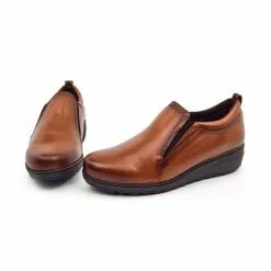 Zapatos Comfort Mujer Piel Plantilla Extraíble 70620 Cuero, De Tupié -Zapatos Tienda de ventas zapatos comfort mujer piel plantilla extraible 70620 cuero de tupie 4