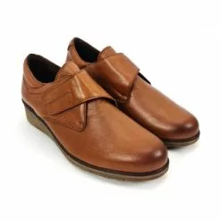 Zapatos Cómodos Mujer Piel Cuña Velcro Plantilla Extraíble 70243 Cuero, De Tupié -Zapatos Tienda de ventas zapatos comodos mujer piel cuna velcro plantilla extraible 70243 cuero de tupie 5