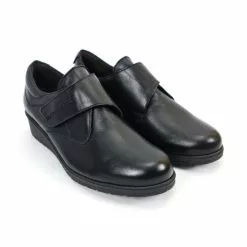 Zapatos Cómodos Mujer Piel Cuña Velcro Plantilla Extraíble 70243 Negro, De Tupié -Zapatos Tienda de ventas zapatos comodos mujer piel cuna velcro plantilla extraible 70243 negro de tupie 5