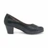 Zapatos De Salón Cómodos Mujer Piel Punta Charol Plantilla Extraíble 93 Negro, De Tupié -Zapatos Tienda de ventas zapatos de salon comodos mujer piel punta charol plantilla extraible 93 negro de tupie