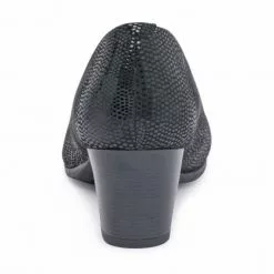 Zapatos De Salón Cómodos Mujer Piel Punta Charol Plantilla Extraíble 93 Negro, De Tupié -Zapatos Tienda de ventas zapatos de salon comodos mujer piel punta charol plantilla extraible 93 negro de tupie 3