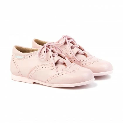 Zapatos Inglesitos Colegiales Infantil Niño Niña Piel Cordones 505 Rosa, De Angelitos 3 Zapatos Inglesitos Colegiales Infantil Niño Niña Piel Cordones 505 Rosa, De Angelitos