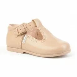 Zapatos Pepitos Colegiales Infantil Niño Niña Piel Hebilla 503 Camel, De Angelitos -Zapatos Tienda de ventas zapatos pepitos colegiales infantil nino nina piel hebilla 503 camel de angelitos 2